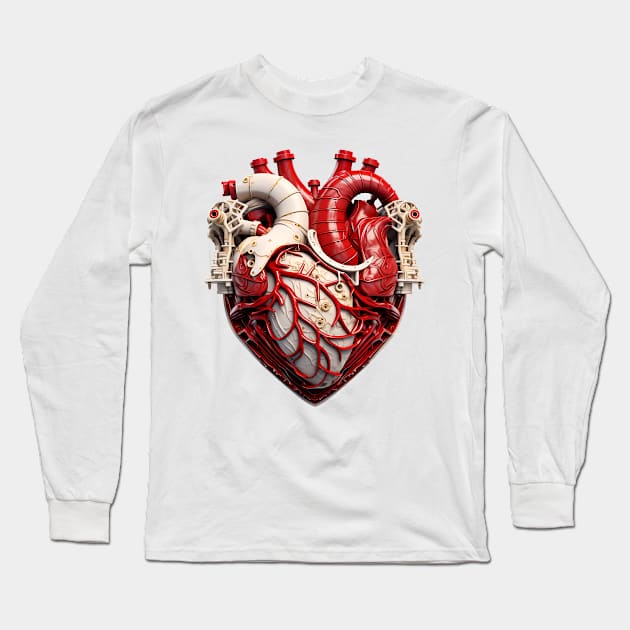 Atomic heart design Long Sleeve T-Shirt by Printashopus